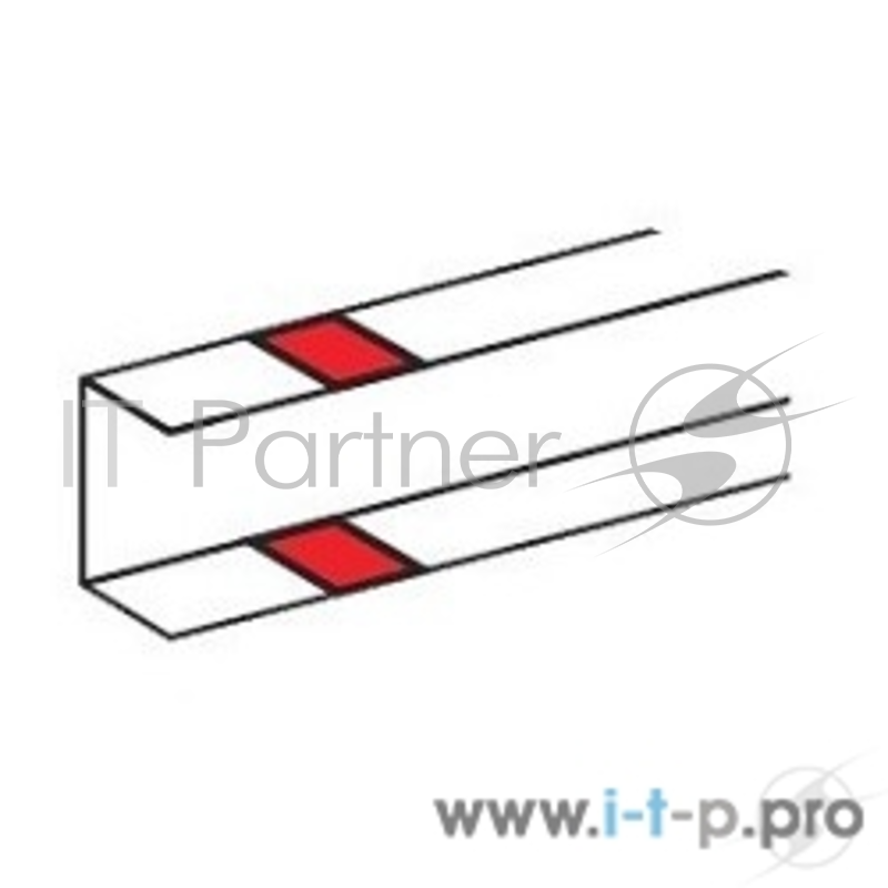 Накладка на стык Накладка на стык профиля 50мм /защелк.