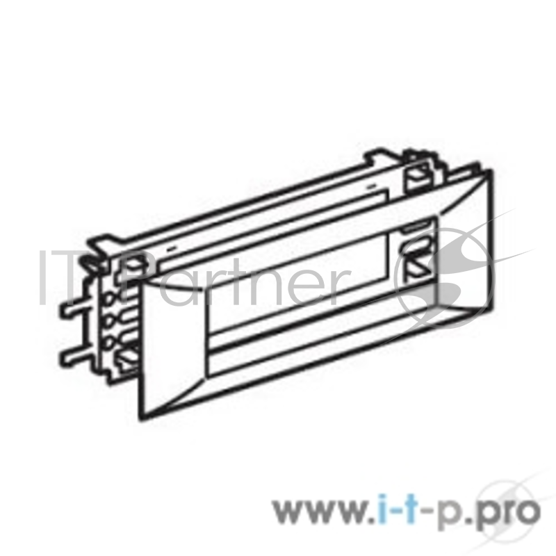 Аксессуары Legrand 10956 СУППОРТ MOSAIC - ДЛЯ DLP КАБЕЛЕЙ С ШИРИНОЙ КРЫШКИ 65 ММ - 6 МОДУЛЕЙ