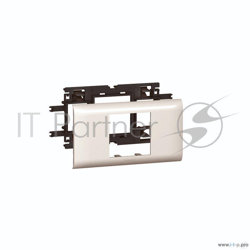 Аксессуары Legrand 10952 СУППОРТ MOSAIC - ДЛЯ DLP КАБЕЛЕЙ С ШИРИНОЙ КРЫШКИ 65 ММ - 2 МОДУЛЯ