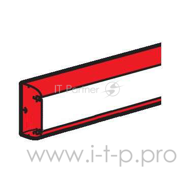 Legrand (10411) Кабель-канал 80х35 (без крышки) - 2 М - БЕЗ КРЫШКИ - БЕЛЫЙ