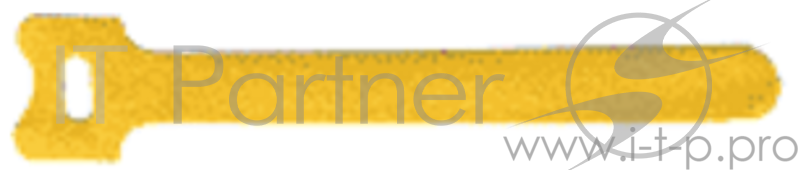 Хомут-липучка 125мм, 20 шт., желтый