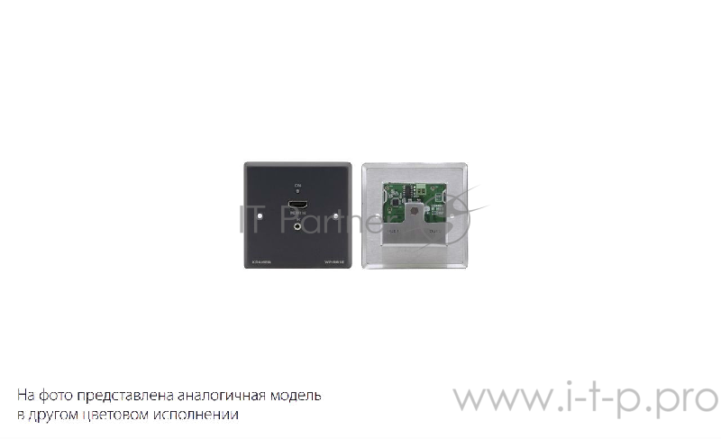 Настенная панель Kramer Electronics WP-561/EU(W), передатчик сигнала HDMI в кабель витой пары (TP)