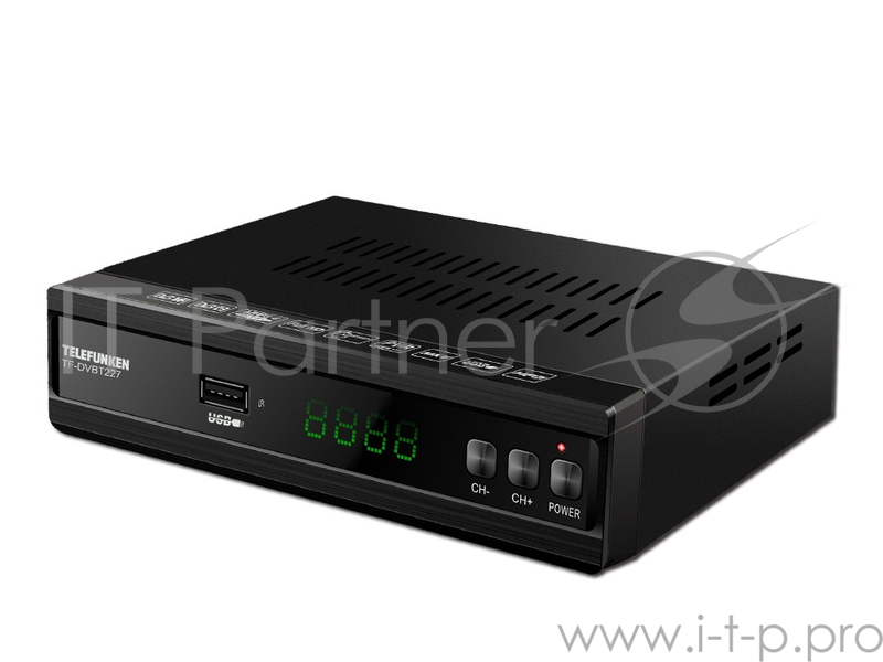 Ресивер DVB-T2 Telefunken TF-DVBT227 черный