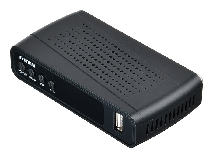 Ресивер HYUNDAI H-DVB220 черный Цифровой TV