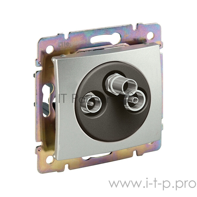 Розетка TV-FM-SAT 1.5dB звезда АЛМ VLN Розетка TV-FM-SAT 1.5dB звезда АЛМ VLN