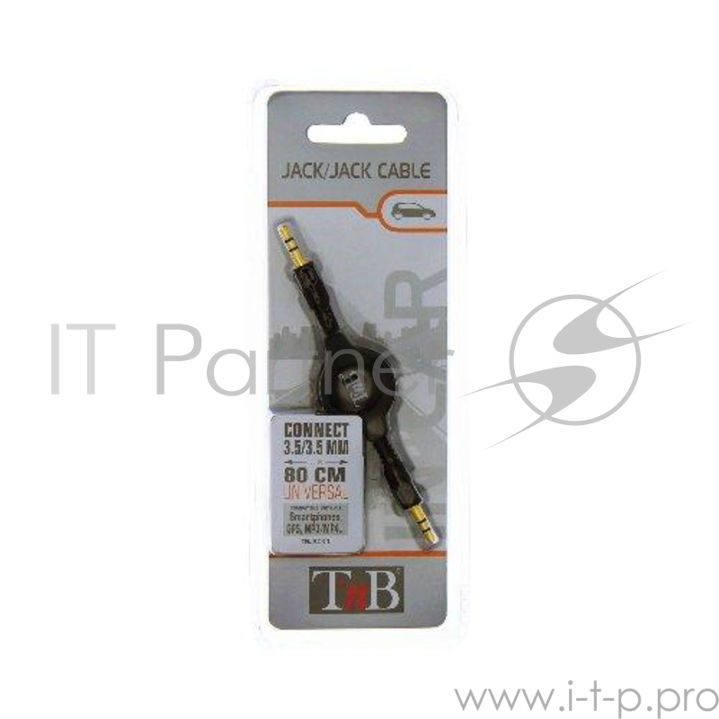 Кабель TnB TBJACK1 jack 3.5/3.5 MP3 / MP4 плеер