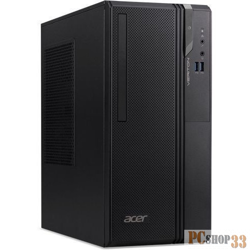 ПК Acer Veriton ES2730G MT i3 8100 (3.6)/8Gb/1Tb 7.2k/UHDG 630/Windows 10 Home/GbitEth/180W/черный