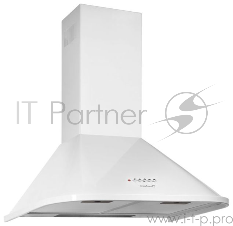 Вытяжка CATA NEBLIA 600 BLANCA каминная 1110м3/ч 44дБ 3скорости 2режима 1жир.фильтр черный