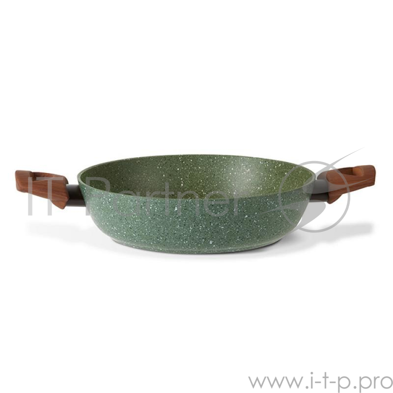 Сотейник TVS BS380282910001 Natura Induction зеленый