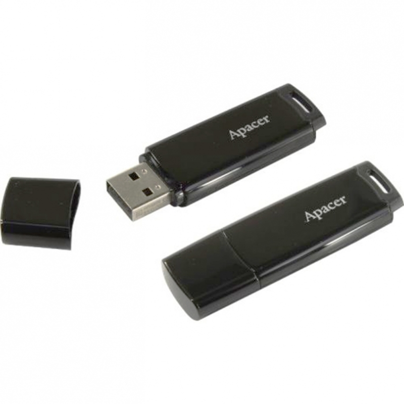 Флэш память 8GB Apacer AH336 USB Flash AP8GAH336B-1 USB 2.0, Black, RTL