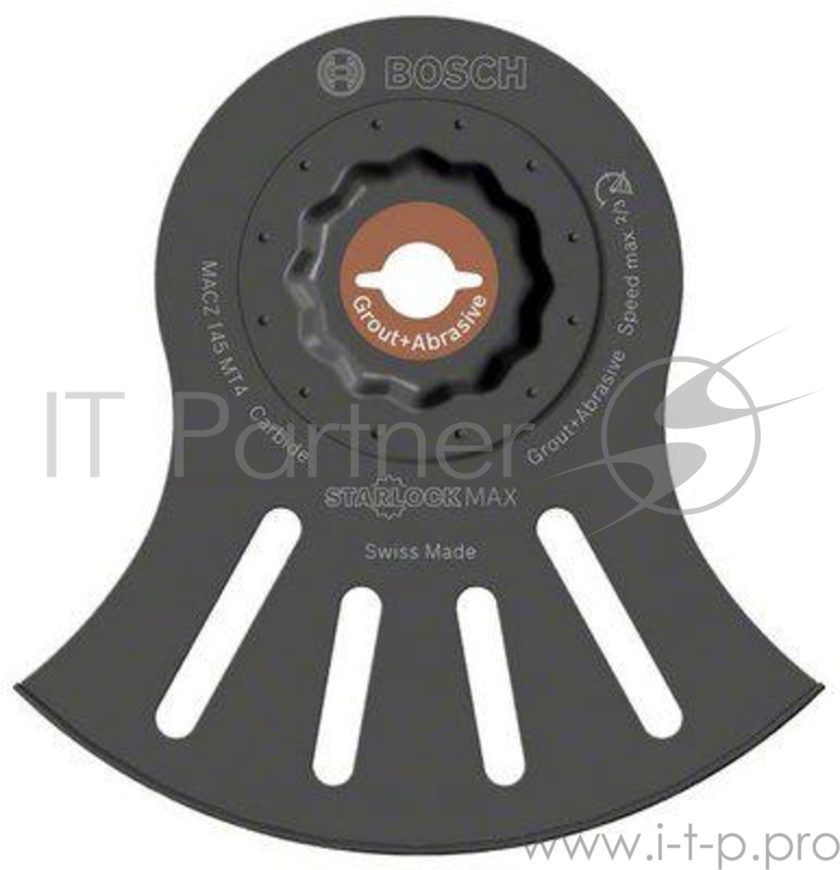 Полотно пильное BOSCH 2608664227 starlockmax carbide большое сегментированное ?145мм macz 145 mt4