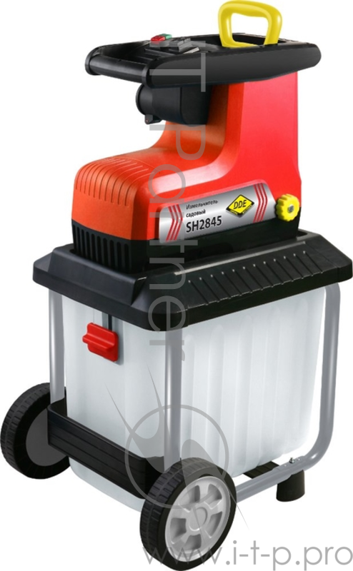 Измельчитель DDE SH2845 2820Вт 3650об/мин ветки макс. сеч. до 45мм колёса сборник 60л 30кг