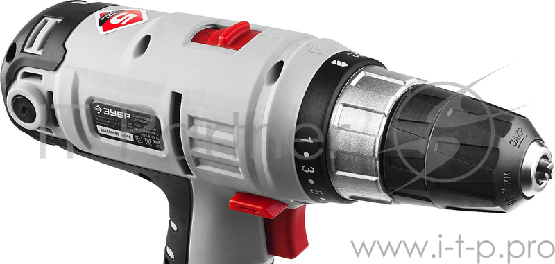 Дрель, Шуруповерт ЗУБР ЗСШ-300-2 К Безударная дрель-шуруповерт ЗСШ-300-2 { макс. диаметр крепежа 6мм, 0-300 / 0-1150 об/мин, БЗП 10мм, 300Вт, кейс }