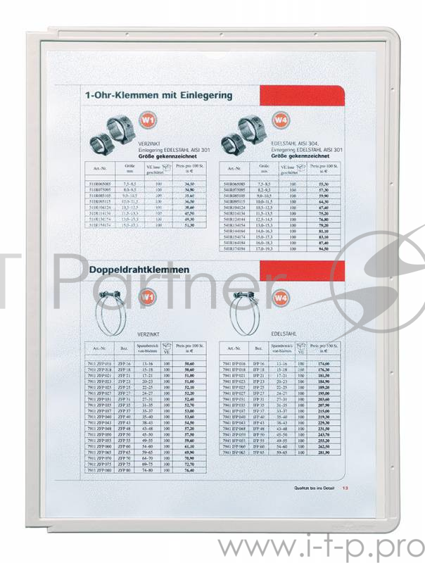 Демонстрационная панель для демонстрационных систем Durable Sherpa 560610 серый