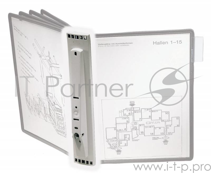 Дисплейная система Durable Sherpa 562210 настенная 5пан. без панелей