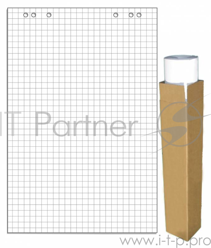 Блок бумаги для флипчартов (275159) клетка компл.:5шт 98 67.5