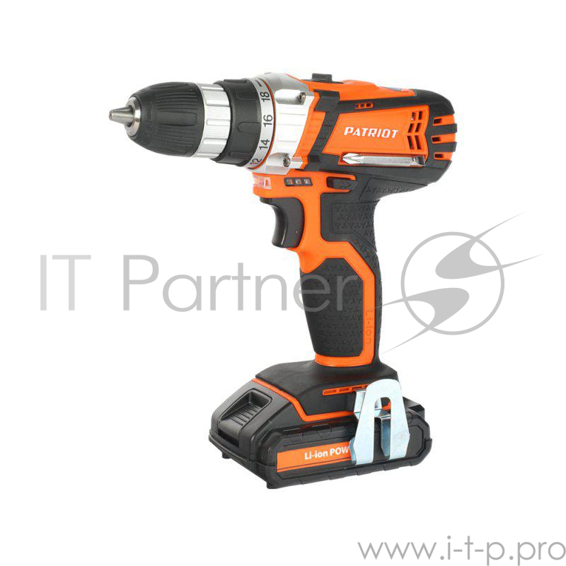 Дрель, Шуруповерт PATRIOT BR 201Li Дрель-шуруповерт аккумуляторная i 180201406 {Дрель-шуруп. Акк. PATRIOT THE ONE BR 201Li, 2 скор. две батареи Li-Ion, зарядка за 1 час, двусторонняя бита, кейс}