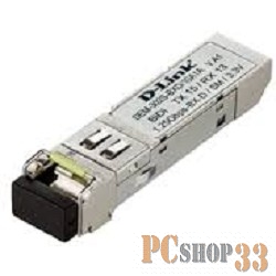 Сетевое оборудование D-Link DEM-302S-LX/A1A SFP-трансивер с 1 портом 1000Base-LX для одномодового оптического кабеля (до 2 км)