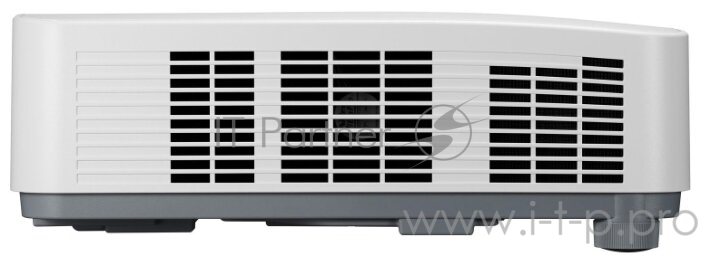 Лазерный проектор NEC P525WL (P525WLG), 3LCD, 5000 ANSI Lm, WXGA, 520000:1, сдвиг линз верт.+60, гор.+-29, (1.23 2:1), 1xVGA IN, 2xHDMI, 2 xHDMI (звук), 3.5 out, RS-232, RJ45, Ethernet HDBT, USB b (сервис), USB A 2.0, 20Вт, 22/26dB, 9.7 кг.