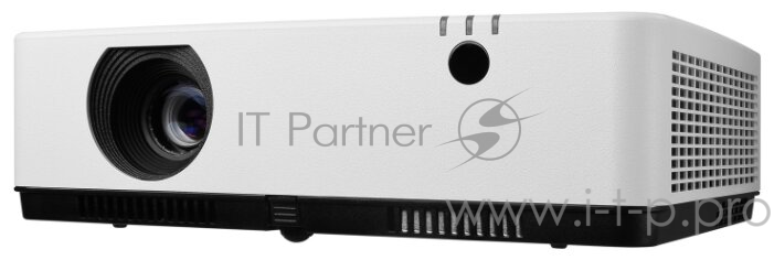 Проектор NEC MC342X 3LCD, 3400 ANSI lumen, XGA, 16000:1, лампа 15000 ч.(Eco mode), HDMI x2, VGAin, VGAout, USB A, USB B, 1 x RCA, RJ45, RS232, Audio in, Audio out, 16Вт моно, 3.1 кг