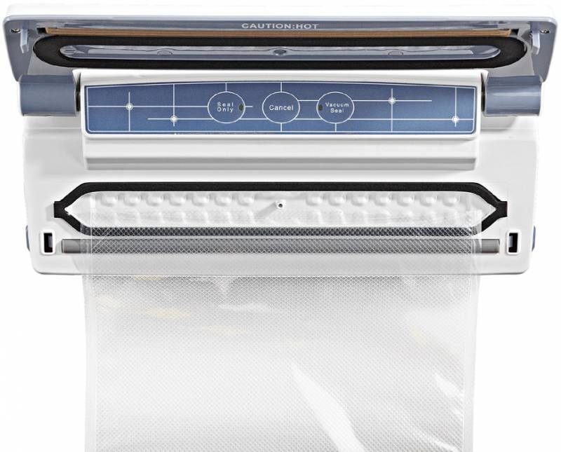 Вакуумный упаковщик Gorenje VS110W 110Вт серебристый/черный