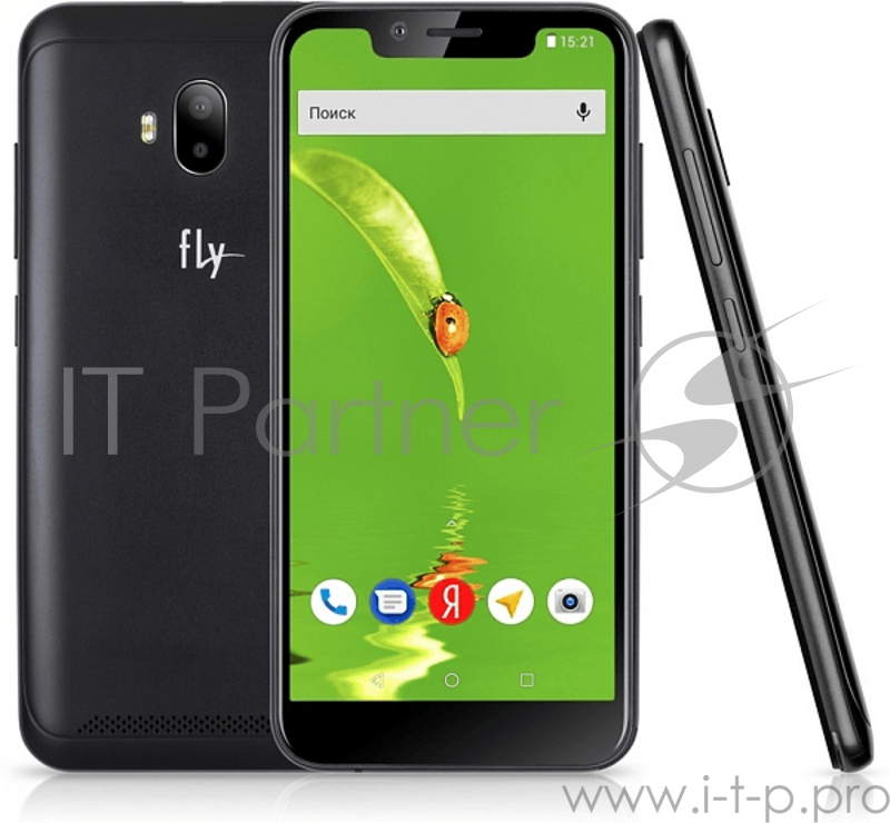 Fly View 4G 1Gb+8Gb Black Смартфон
