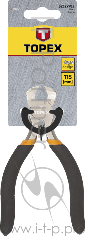 Кусачки TOPEX 32D725 торцевые прецизионные 115мм
