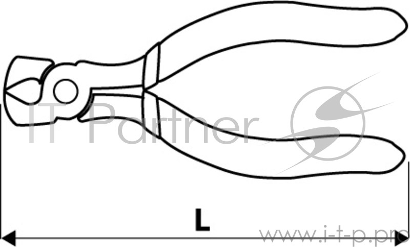 Кусачки TOPEX 32D725 торцевые прецизионные 115мм