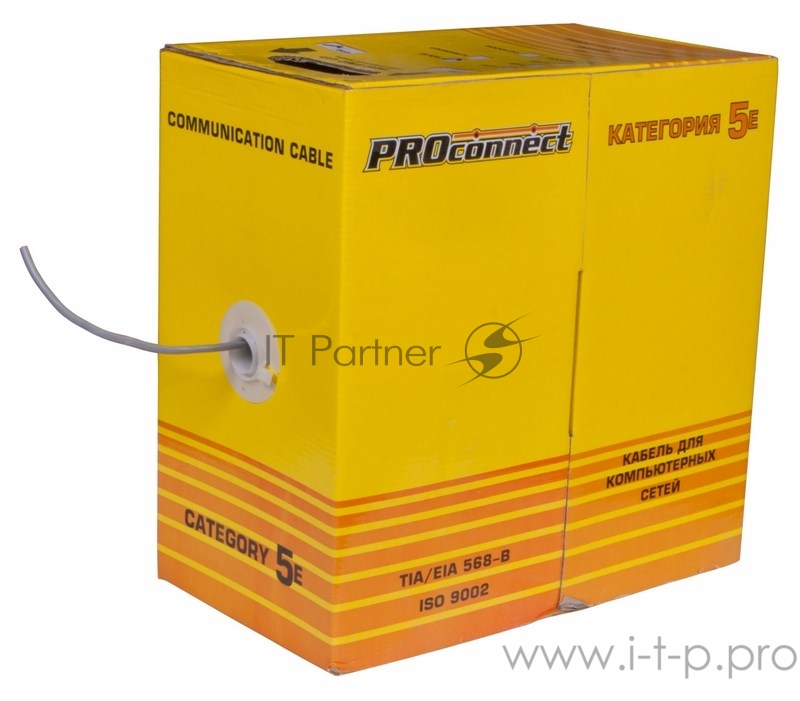 Кабель Proconnect (01-0043-3) Кабель UTP CAT5e 4 пары (305м) 0.51 мм CCA