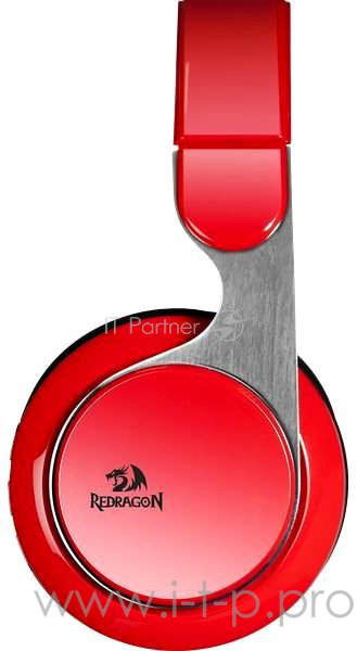 Гарнитура Redragon Sky R красный, Bluetooth (3,5-мм джек, Micro-USB,10часов)