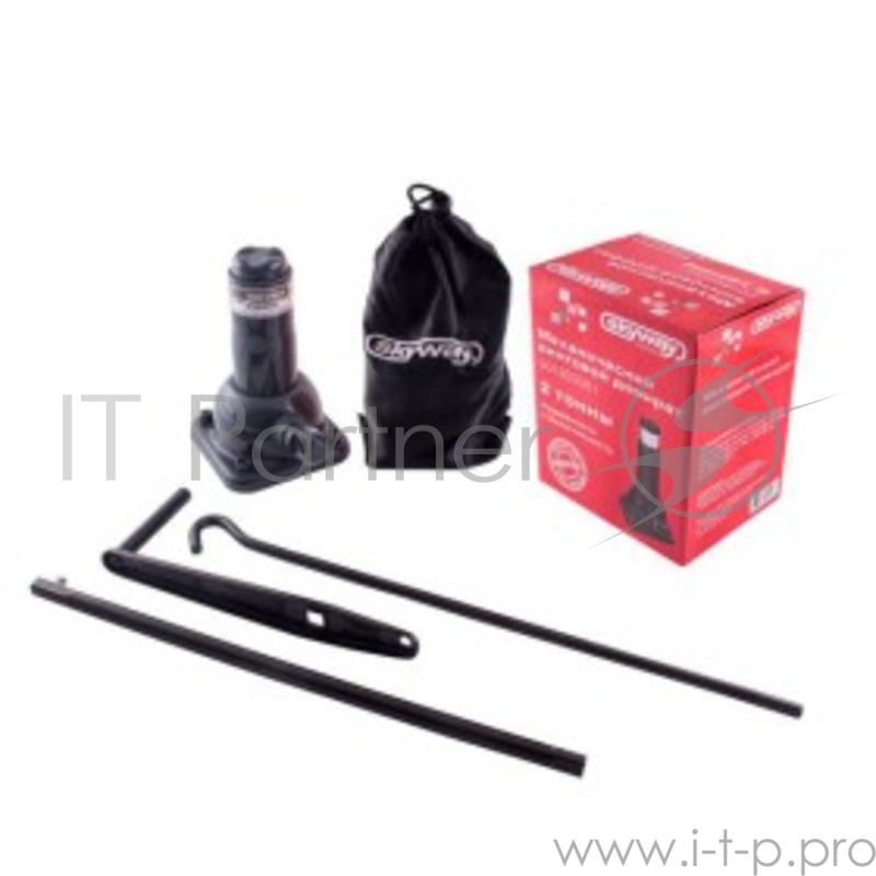 Домкрат SKYWAY 90999 винтовой (телескопический) 2т 180-390мм в коробке+сумка