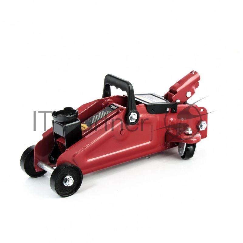 Домкрат SPARTA 510084 подкатный 2т h подъема 140–295мм в пласт. кейсе compact