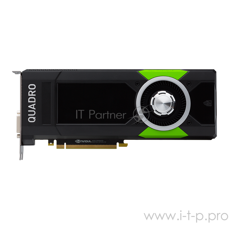 Видеокарта VGA PNY NVIDIA Quadro P5000, 16GB GDDR5/256-bit, PCI Express 3.0 x16, 1?DVI-I DL, 4?DP1.4, 1xStereo, 180 W, 2-slot cooler, blk