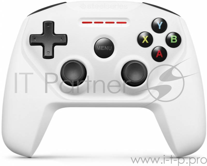 Геймпад Steelseries Nimbus белый Bluetooth Беспроводной виброотдача обратная связь