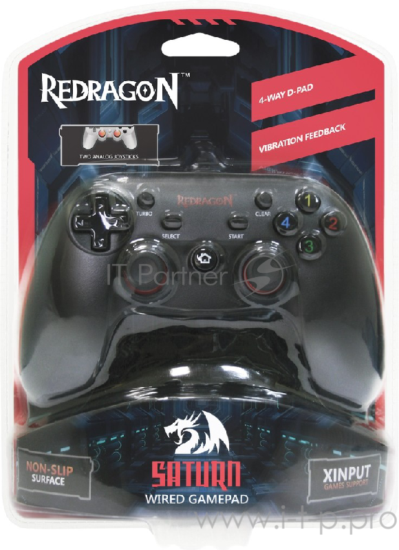 Геймпад SATURN REDRAGON 64225 DEFENDER