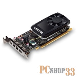 Видеокарта PNY Quadro P1000 4GB OEM VCQP1000BLK(ATX)-1 {4 GB, GDDR5, 128-bit, PCI-E x16, PCI-E }