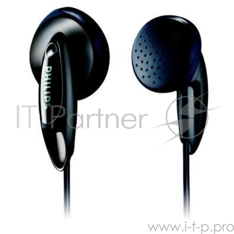 Наушники вкладыши Philips SHE1350 1м черный проводные (в ушной раковине)
