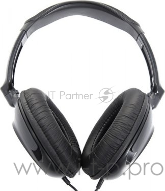 Наушники мониторы Panasonic RP-HTF295E-K 5м черный проводные (оголовье)
