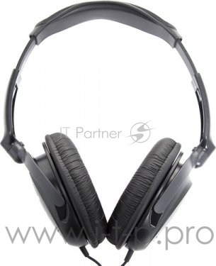 Наушники мониторы Panasonic RP-HTF295E-K 5м черный проводные (оголовье)