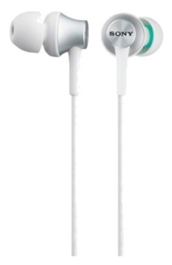 наушники SONY MDR-EX450AP (WQ), белый {Наушники с гарнитурой}