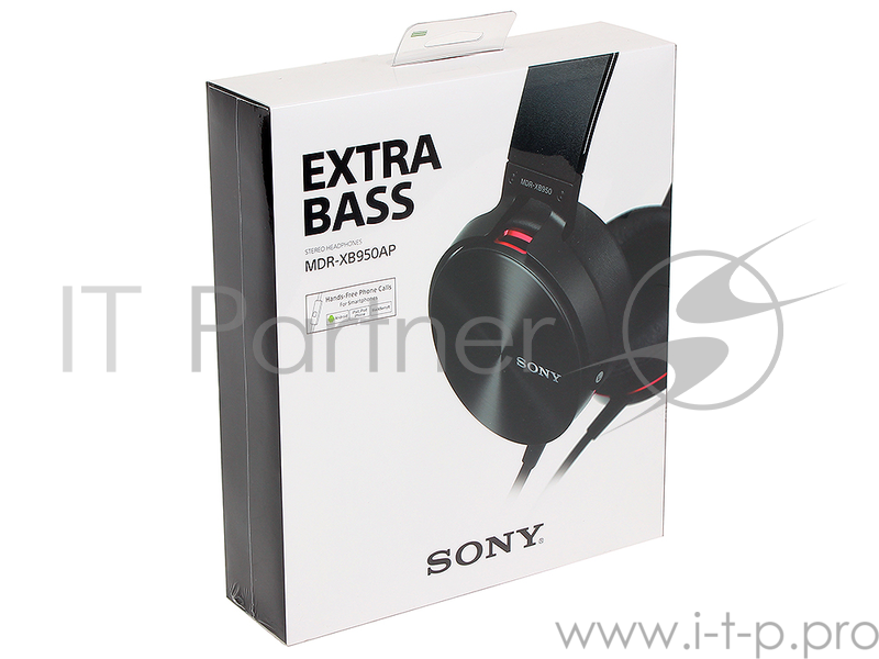 Наушники SONY MDR-XB950APB накладные, цвет чёрный