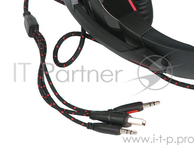 Гарнитура Dialog Gan-Kata HGK-31L red (подсветка и регулятором громкости)