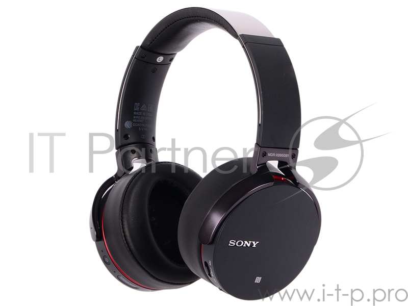 Наушники Sony Наушники Sony/ Bluetooth накладные закрытые складные, окружающий звук, регулировка громкости, черные