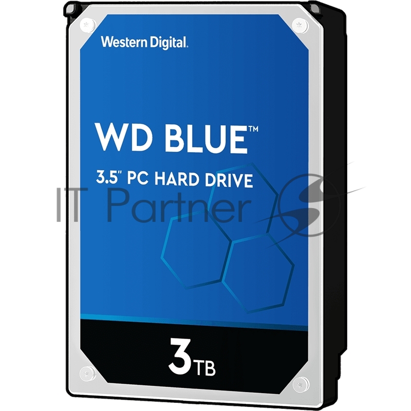 Жесткий диск WD Original SATA-III 3Tb WD30EZRZ Blue (5400rpm) 64Mb 3.5