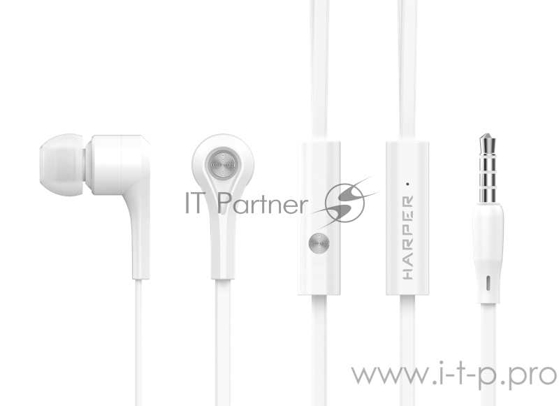 Наушники HARPER HV-402 white