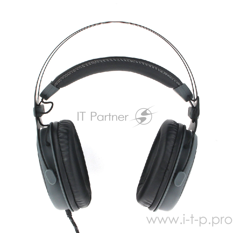 Гарнитура игровая Gembird MHS-G700U, черный, мембрана 53мм, металический корпус, съемный микрофон, регулировка громкости, отключение микрофона, кабель тканевый 2,5м