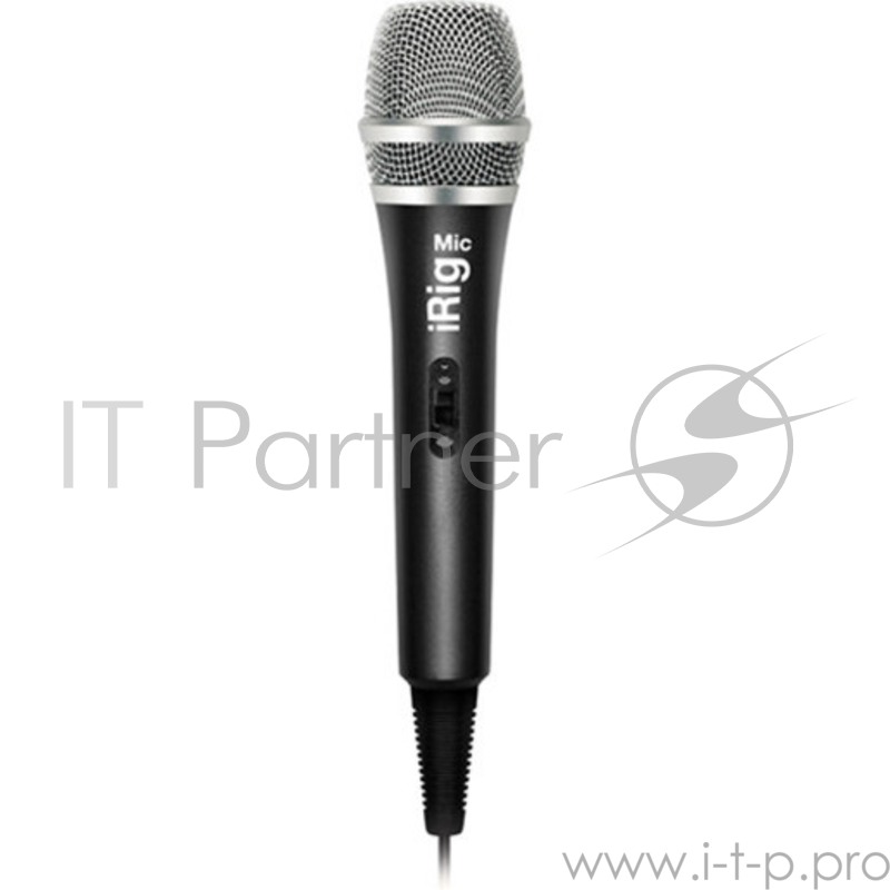 Конденсаторный микрофон IK Multimedia iRig MIC для устройств на базе iOS и Android