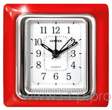 Будильник Centek СТ-7204 Red