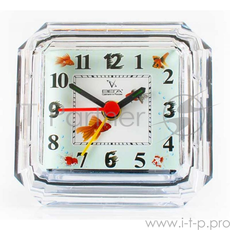 Будильник Вега Б2-024 Рыбка