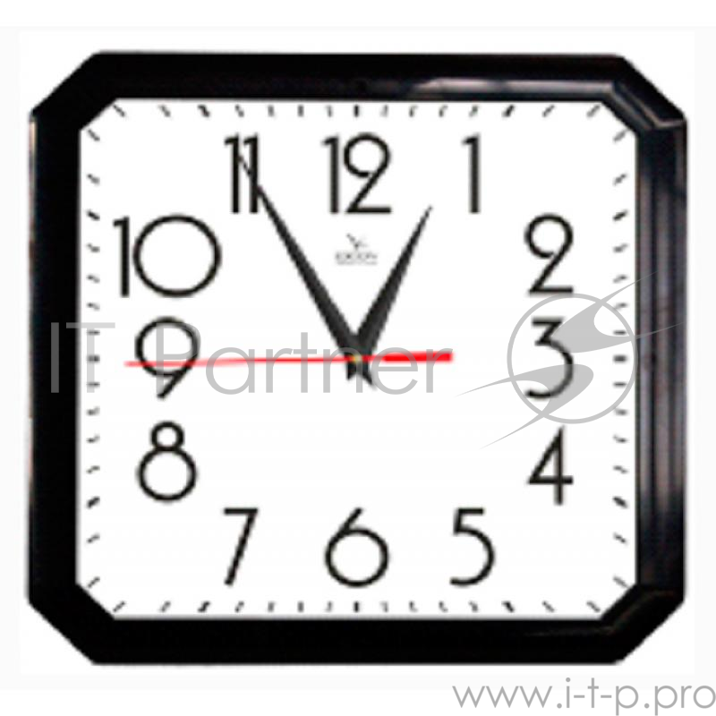 Часы Вега П4-6/7-81 Классика белая в черном